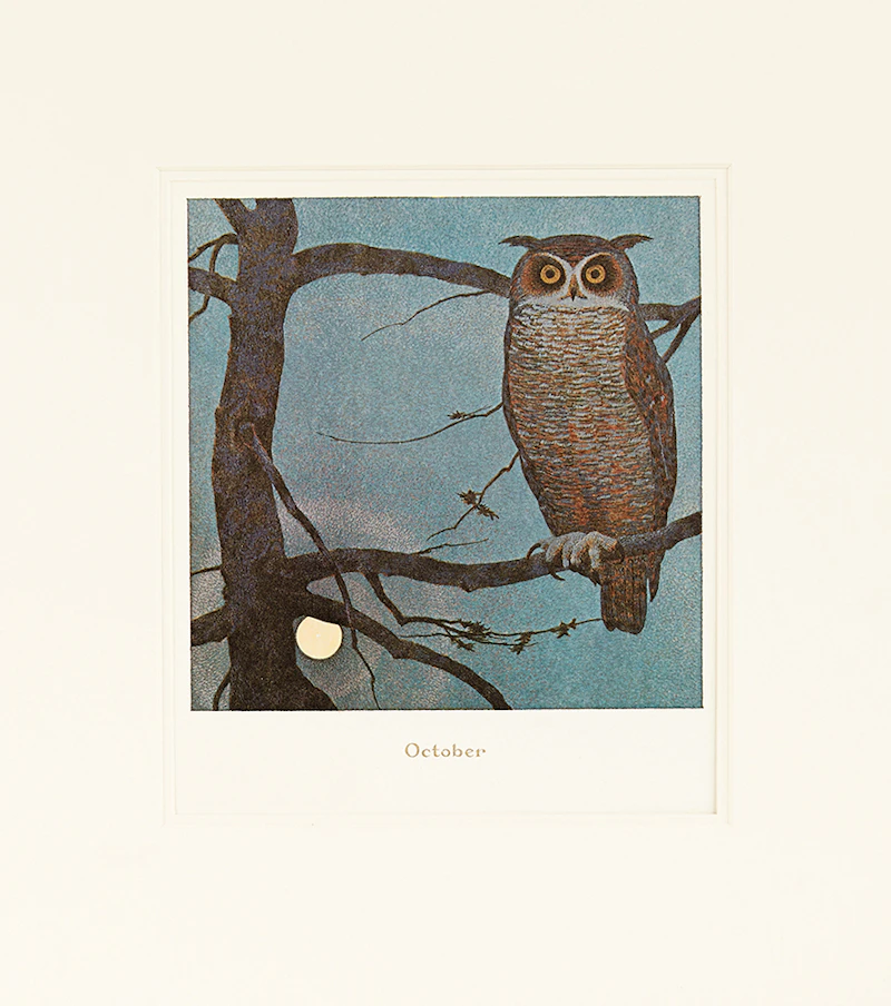 David Alexander Colville, A Book of Hours, Labours of the Months, portfolio of one colour serigraph and twelve colour photolithographs, 1979 - view 14