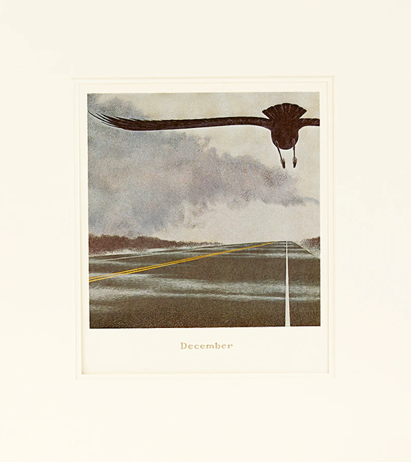David Alexander Colville, A Book of Hours, Labours of the Months, portfolio of one colour serigraph and twelve colour photolithographs, 1979 - view 16