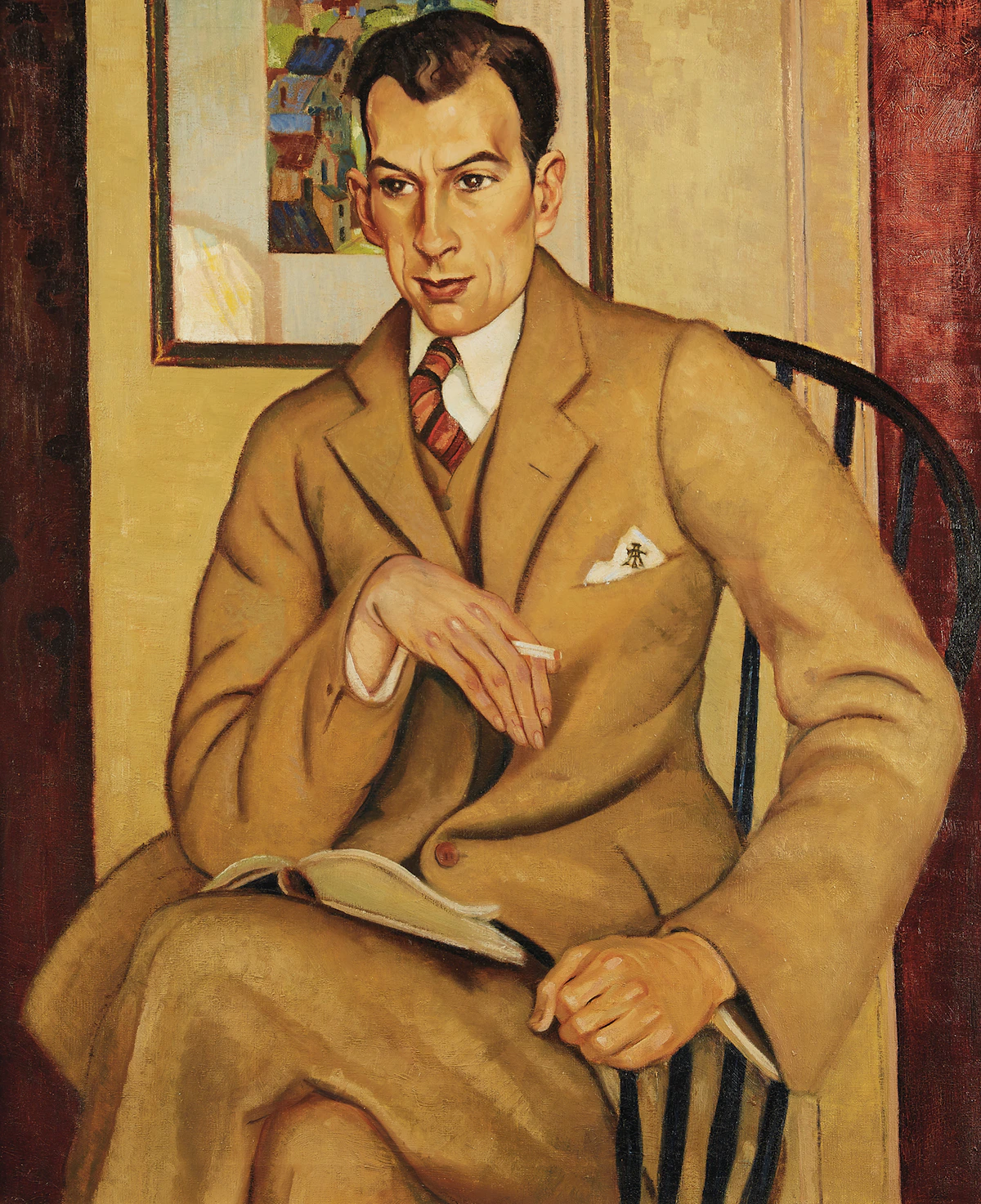 Randolph Stanley Hewton, Portrait of Thomas Archer, Esq., oil on canvas