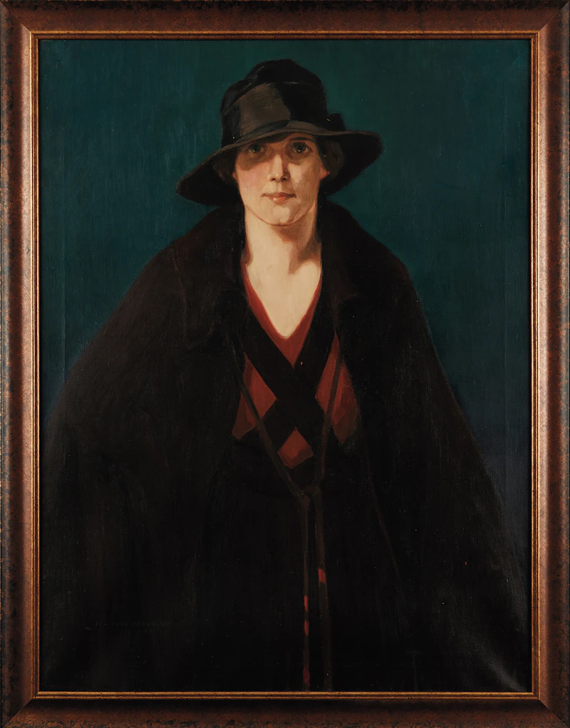 Hal Ross Perrigard, Vere, oil on canvas, 1923 - view 2