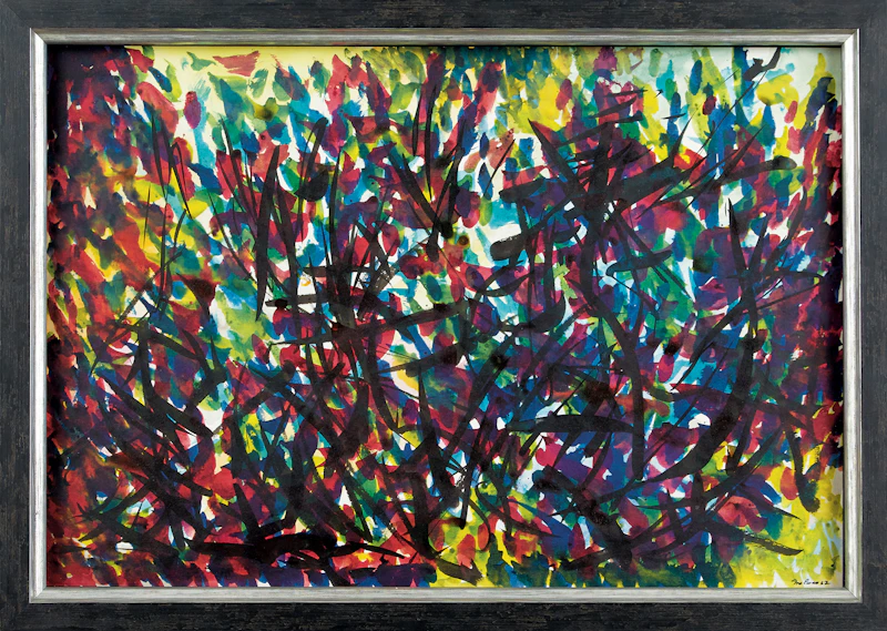 Jean Albert McEwen, Untitled Abstract, watercolour, 1952 - view 2