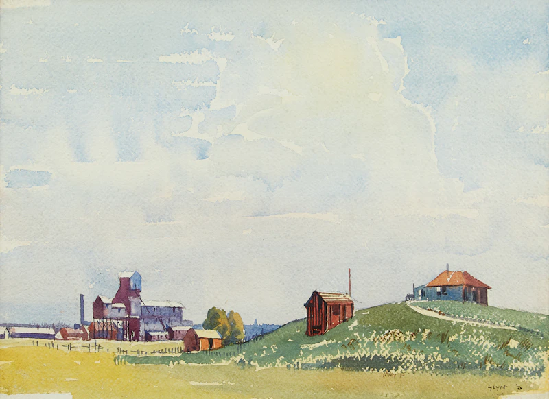 Henry George Glyde, Near Vegreville