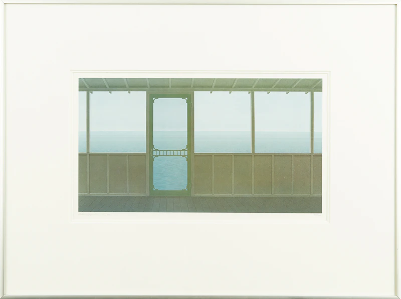 Christopher Pratt, Cottage Interior, colour offset (photo) lithograph - view 2