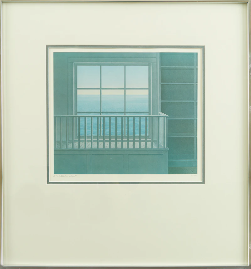 Christopher Pratt, Shop on an Island, colour offset (photo) lithograph - view 2