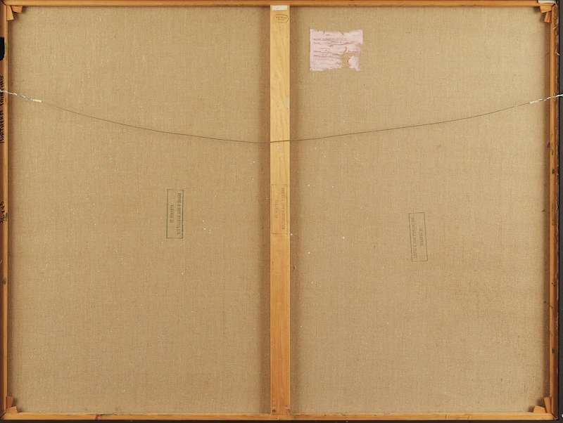Maxwell Bennett Bates, Northern Painting, oil on canvas, 1960 - view 3