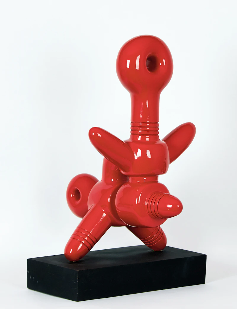 Sorel Etrog, Sadko, circa 1971, painted bronze sculpture - view 2