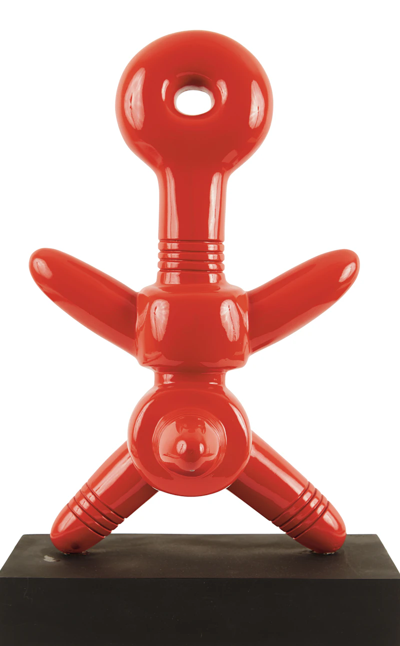 Sorel Etrog, Sadko, circa 1971, painted bronze sculpture - view 3