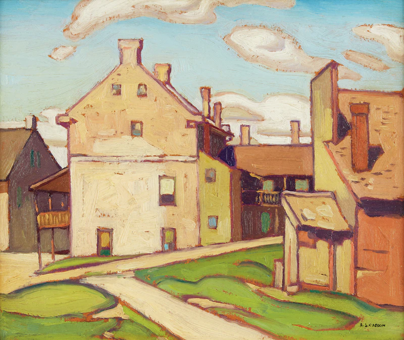 Alfred Joseph Casson, Old Hotel, Elora