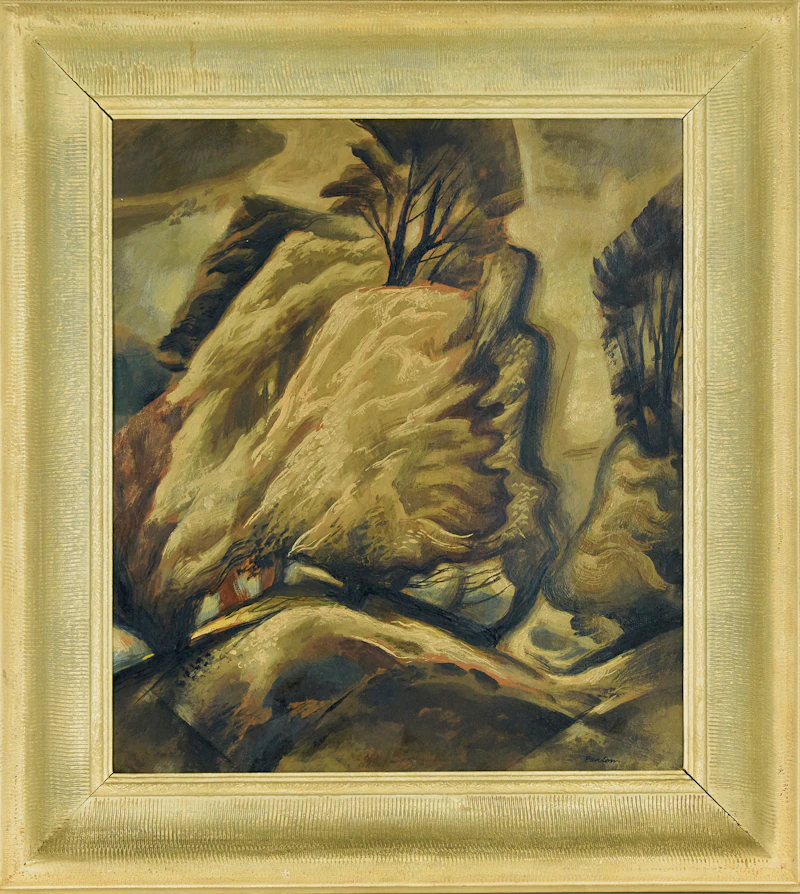 Lawrence Arthur Colley Panton, Study for the White Tree, oil on board - view 2
