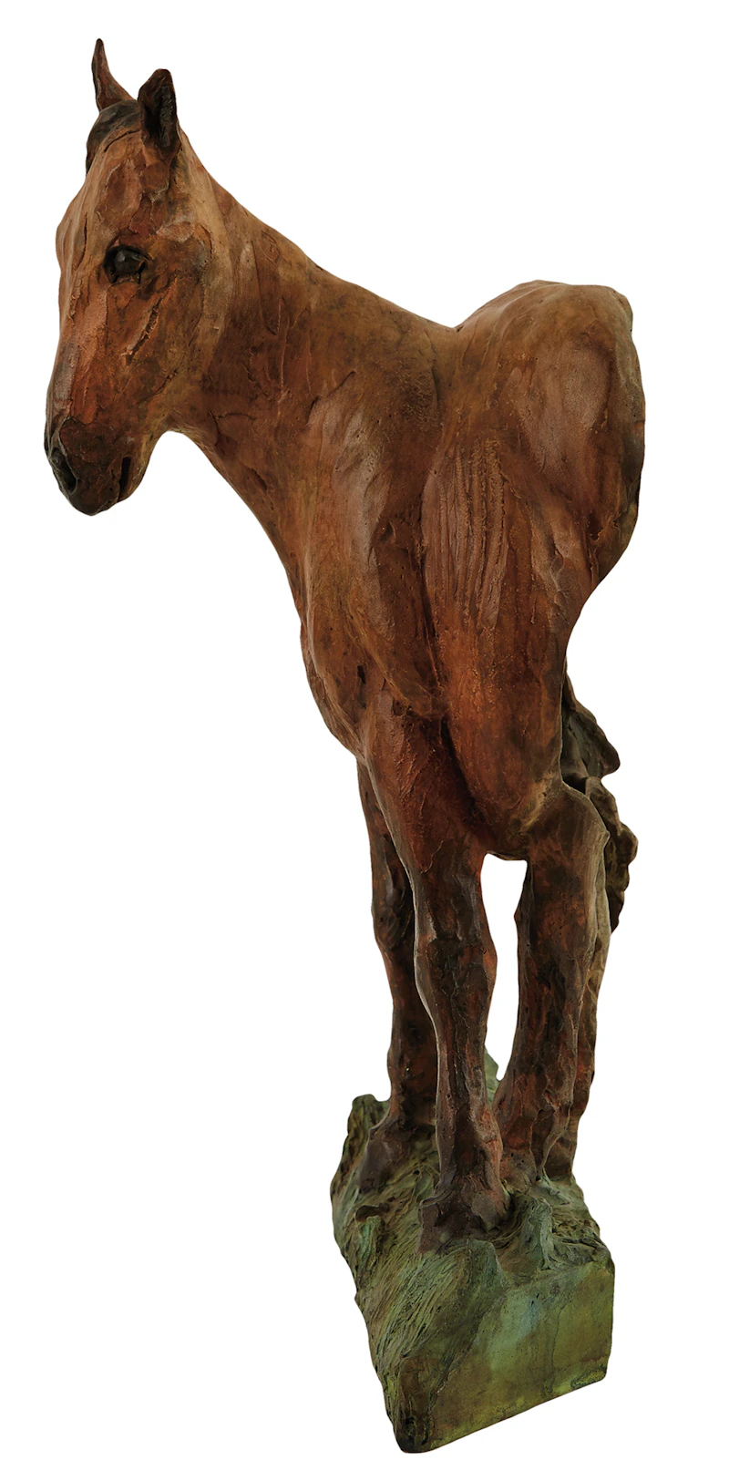 Joe Fafard, Cold Lake #2, chemical patina on bronze, 1999 - view 2