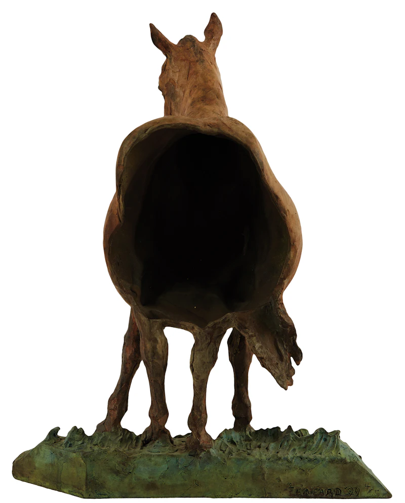 Joe Fafard, Cold Lake #2, chemical patina on bronze, 1999 - view 3
