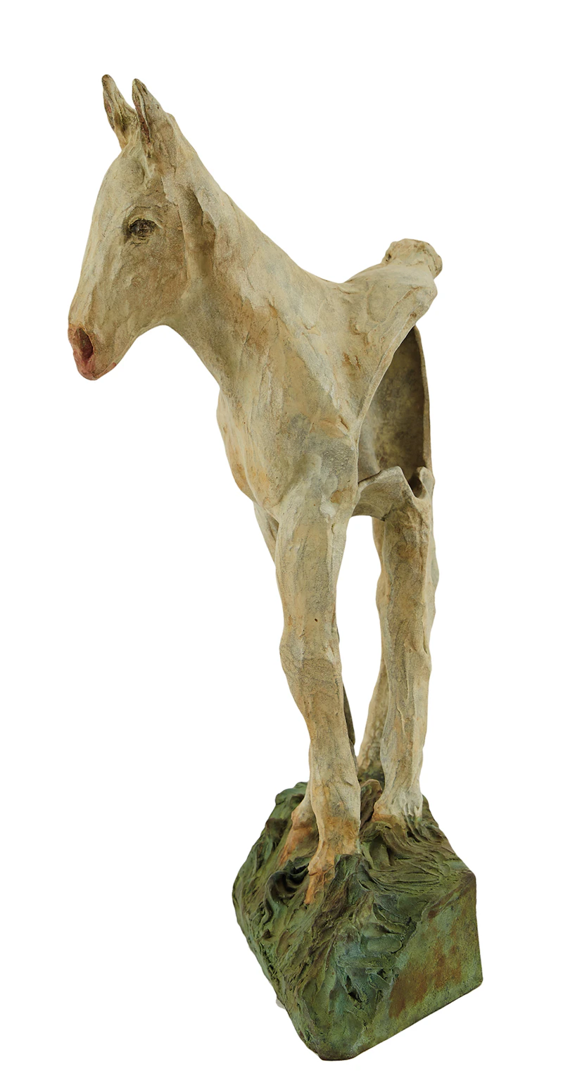 Joe Fafard, Cold Lake #1, chemical patina on bronze, 1999 - view 2