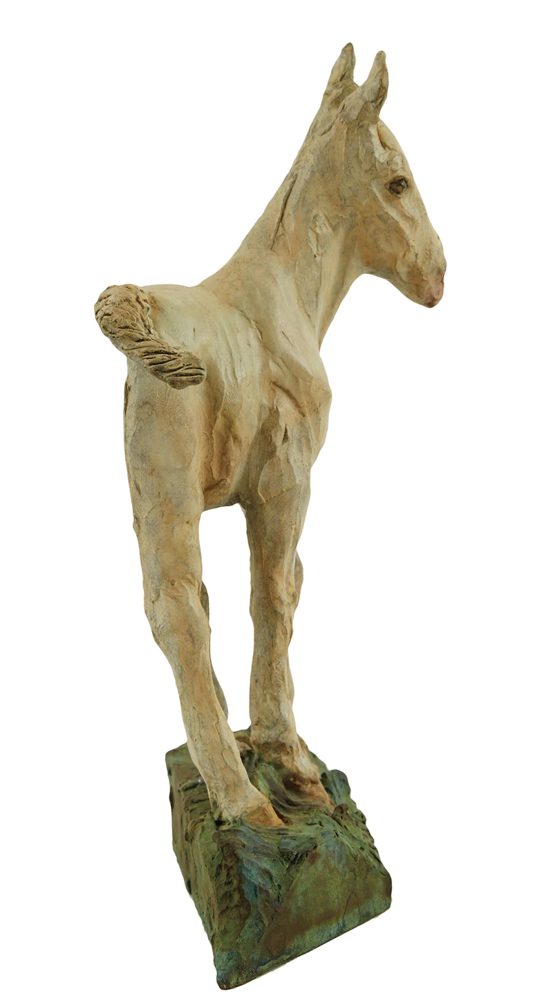 Joe Fafard, Cold Lake #1, chemical patina on bronze, 1999 - view 4
