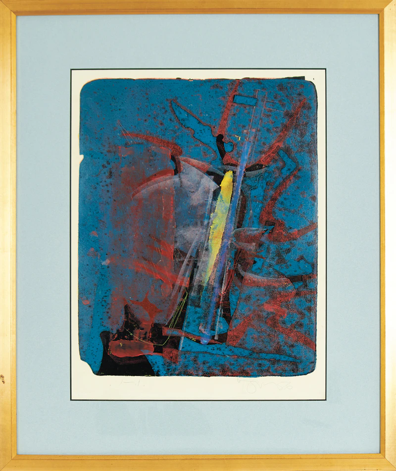 Harold Barling Town, Take Off, single autographic print, 1956 - view 2