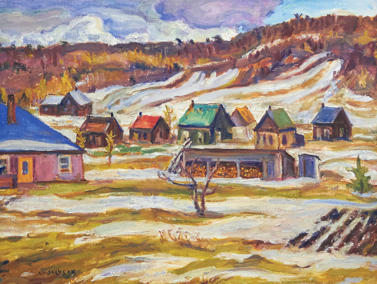 Alexander Young Jackson, Madawaska, oil on canvas
