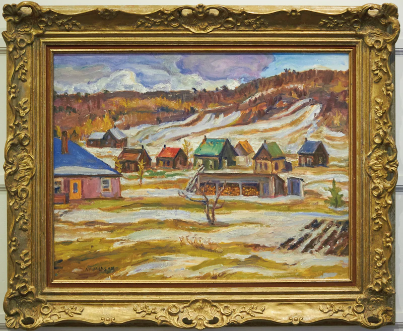 Alexander Young Jackson, Madawaska, oil on canvas - view 2
