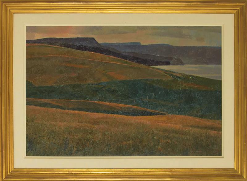 Alan Caswell Collier, The Land that Broods, oil on canvas, circa 1967 - view 2