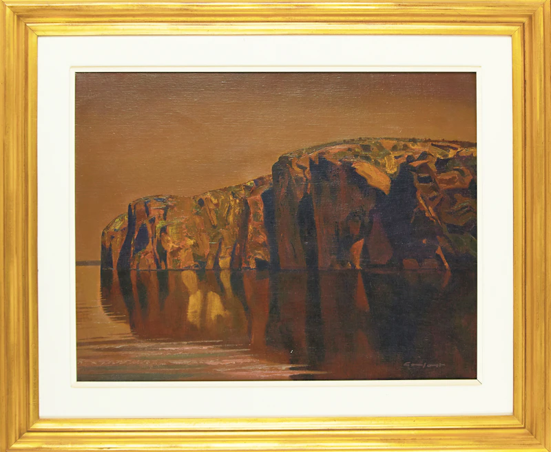 Charles Fraser Comfort, Northern Silence, oil on canvas, 1976 - view 2