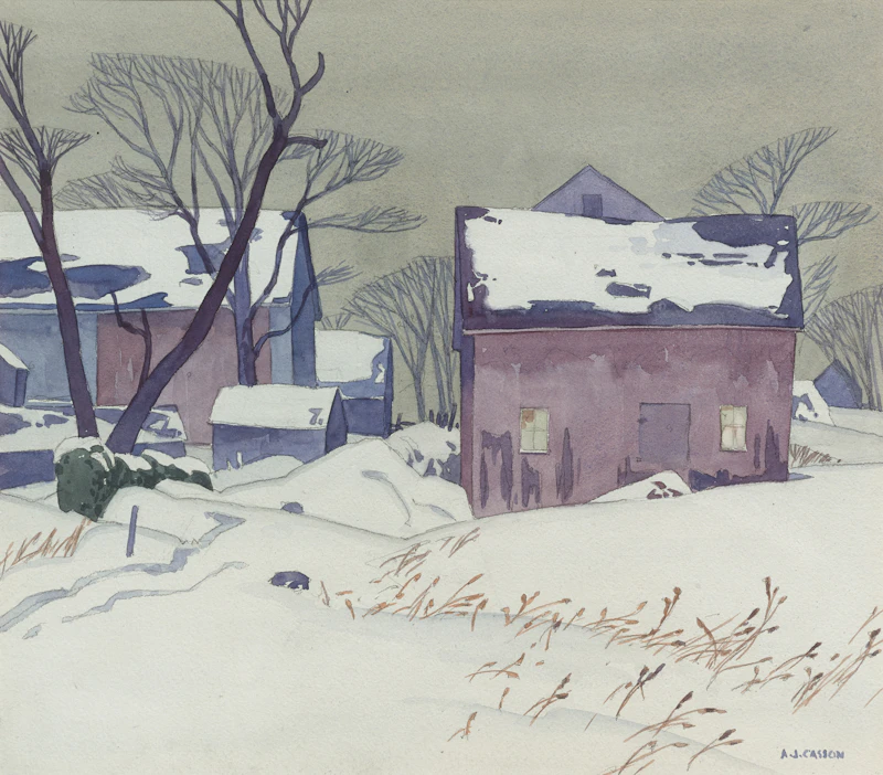 Alfred Joseph Casson, Ringwood