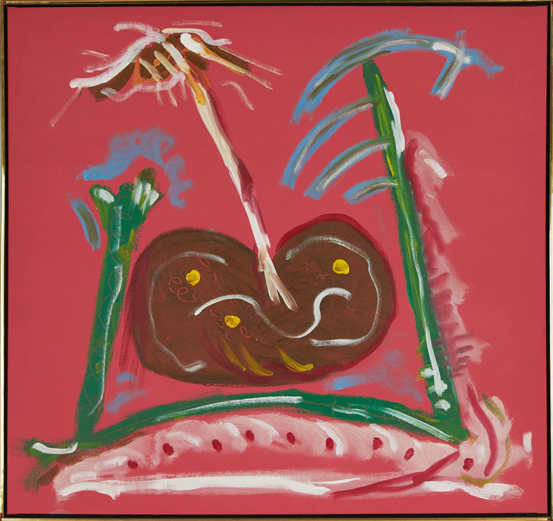 Alex Cameron, Blazer, acrylic on canvas, 1976 - view 2