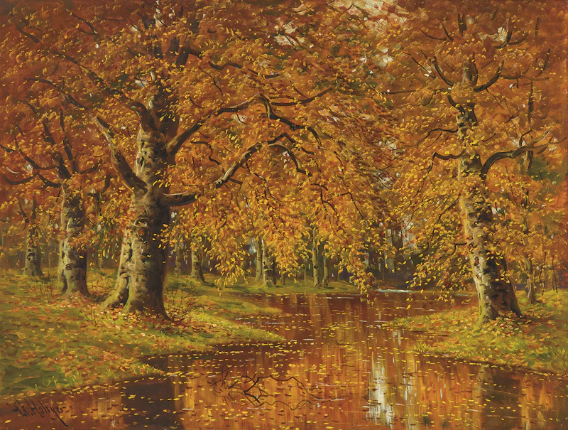 G. Hallyer, Autumn Landscape