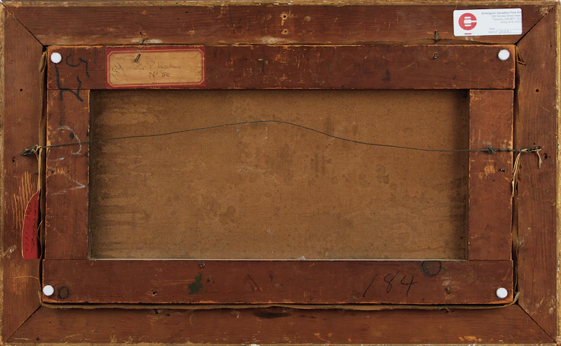 Edward Scrope Shrapnel, Wolves on the Hunt, oil on canvas - view 3