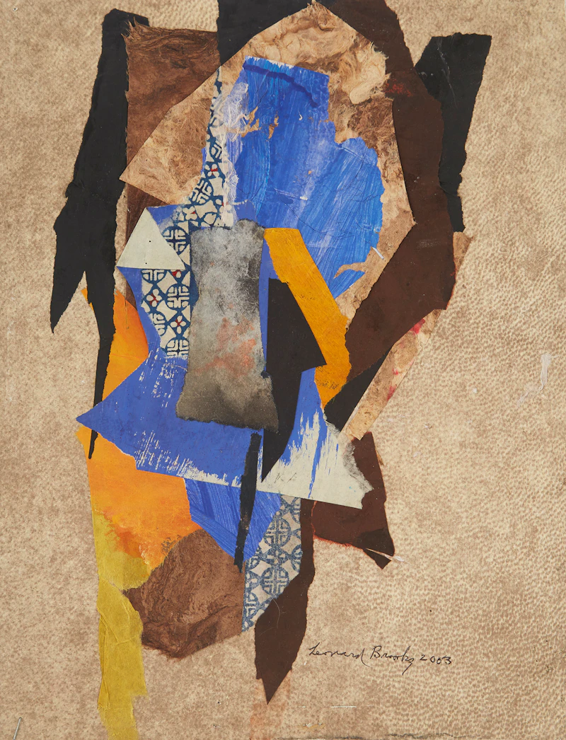 Untitled Abstracts (2) by Frank Leonard Brooks