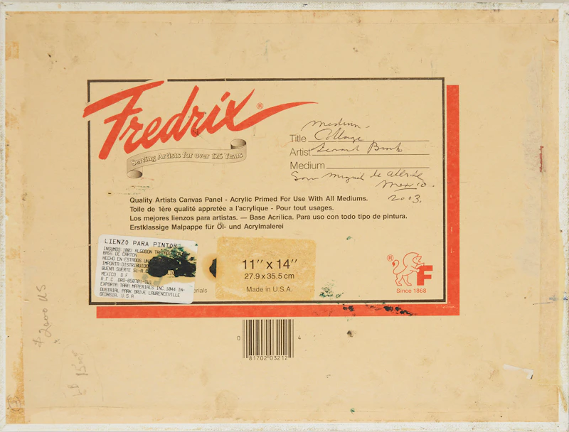 Frank Leonard Brooks, Untitled Abstracts (2), mixed media collages on artist board, 2003 - view 2