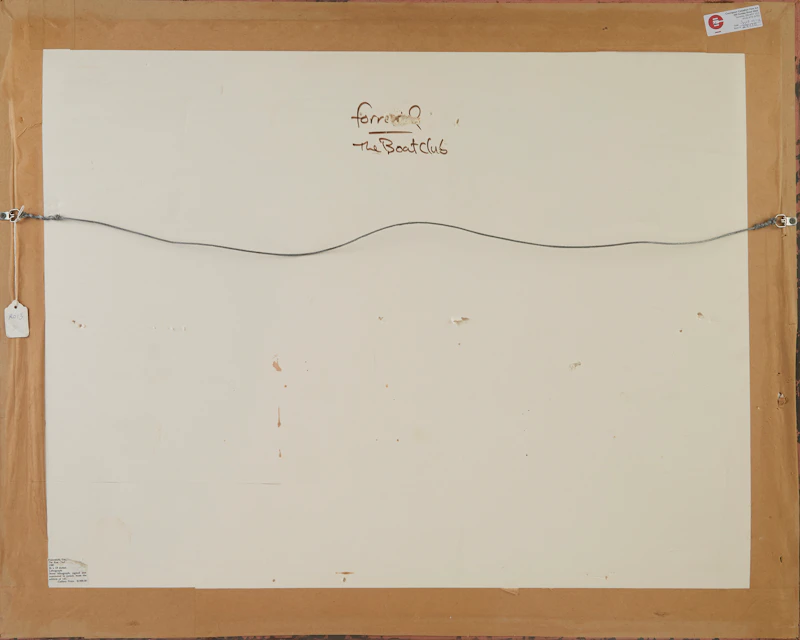 Thomas de Vany Forrestall, The Boat Club, stone lithograph, 1980 - view 3