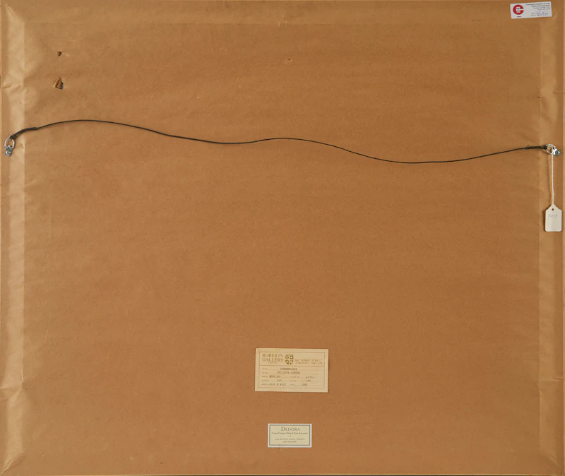 Philippa Hunter, Remembrance, mixed media collage and acrylic on board, 1985 - view 2