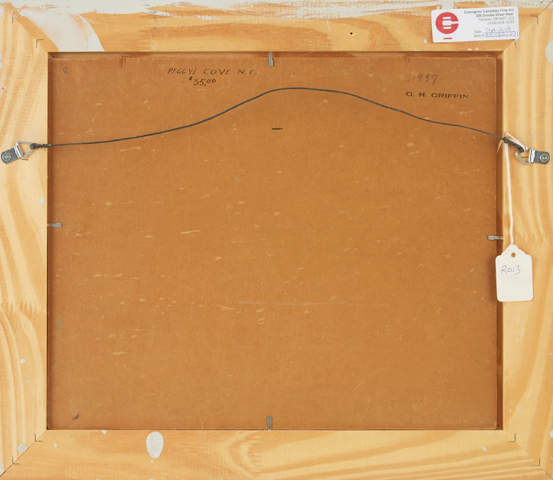 George Henry Griffin, Six Coastal Scenes of Peggy’s Cove, oil on board, 1931 - view 6