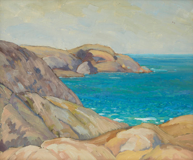 George Henry Griffin, Six Coastal Scenes of Peggy’s Cove, oil on board, 1931 - view 8