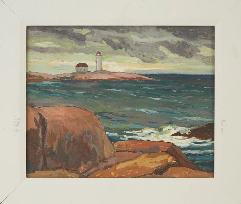 George Henry Griffin, Six Coastal Scenes of Peggy’s Cove, oil on board, 1931 - view 10