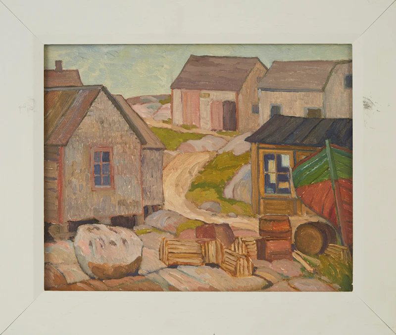 George Henry Griffin, Six Coastal Scenes of Peggy’s Cove, oil on board, 1931 - view 13