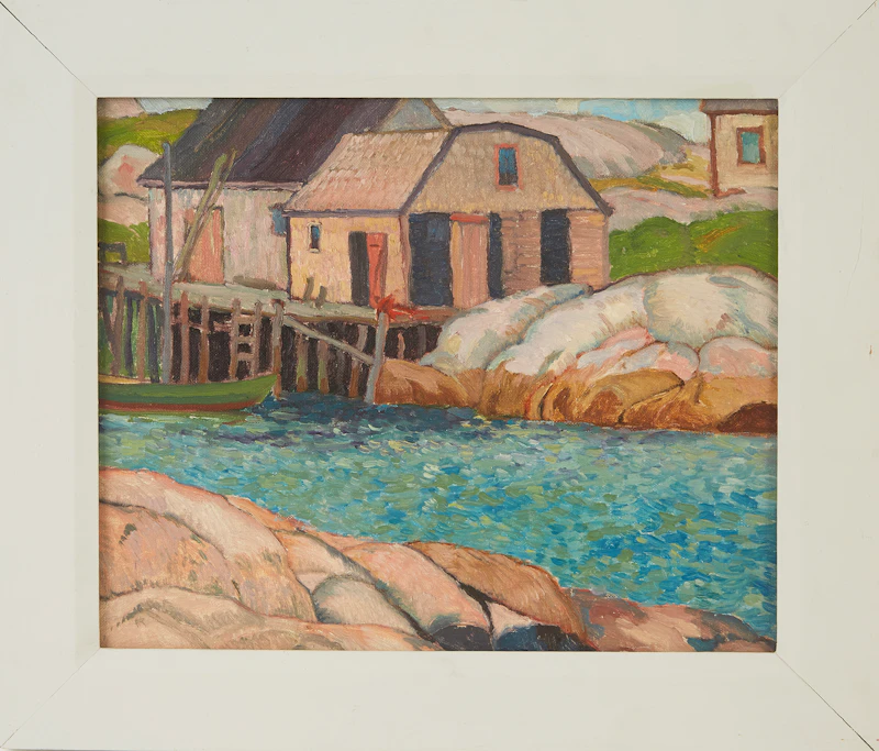 George Henry Griffin, Six Coastal Scenes of Peggy’s Cove, oil on board, 1931 - view 16