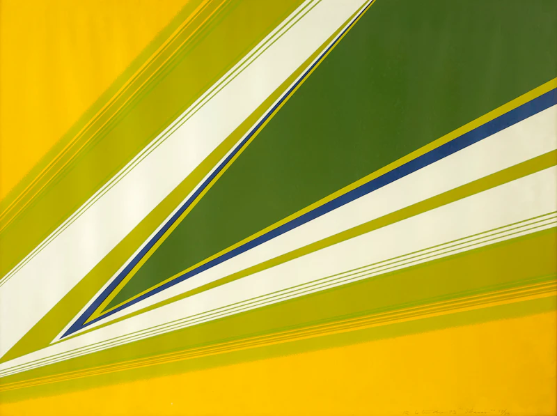 Rita Letendre, Sharas, colour silkscreen, 1973 - view 2