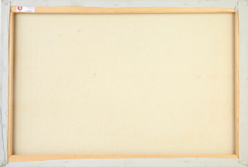 David Jean, On the Ledge, Winter , acrylic on canvas, 1989 - view 2