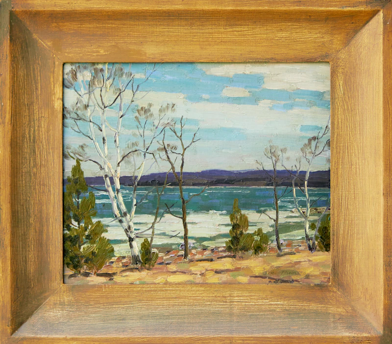 George Thomson, Georgian Bay Ice, oil on board - view 2