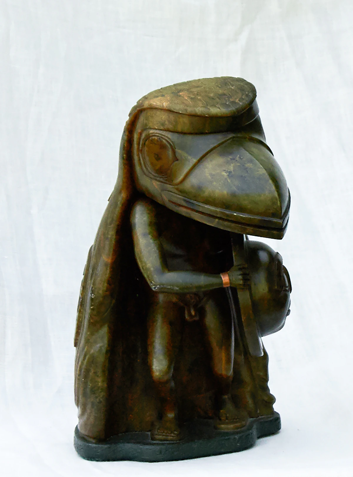 Tom Hans, Untitled, soapstone sculpture, 1994