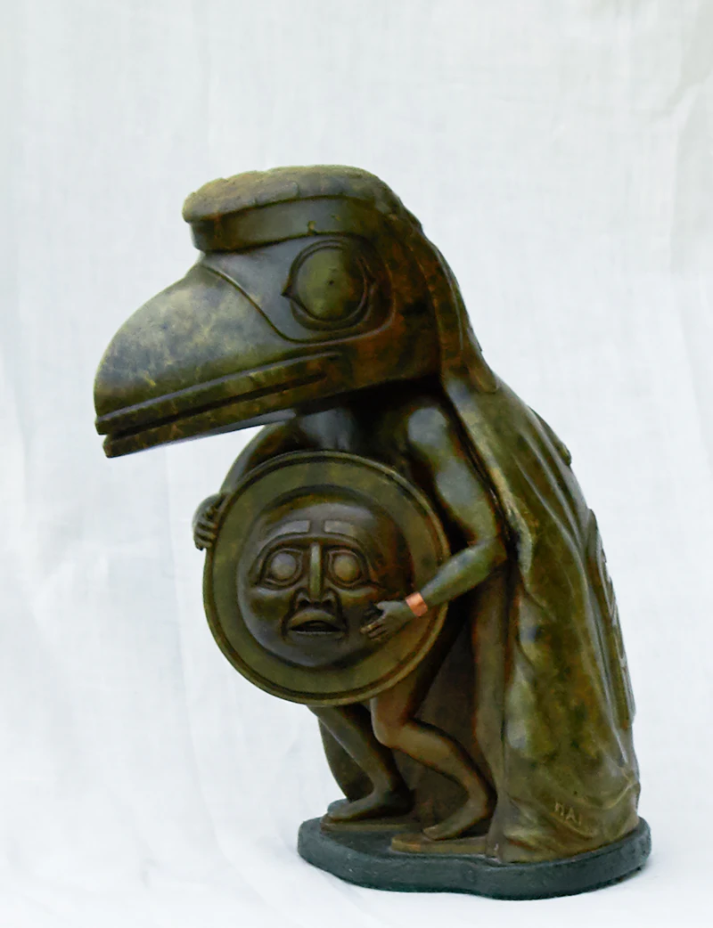 Tom Hans, Untitled, soapstone sculpture, 1994 - view 2