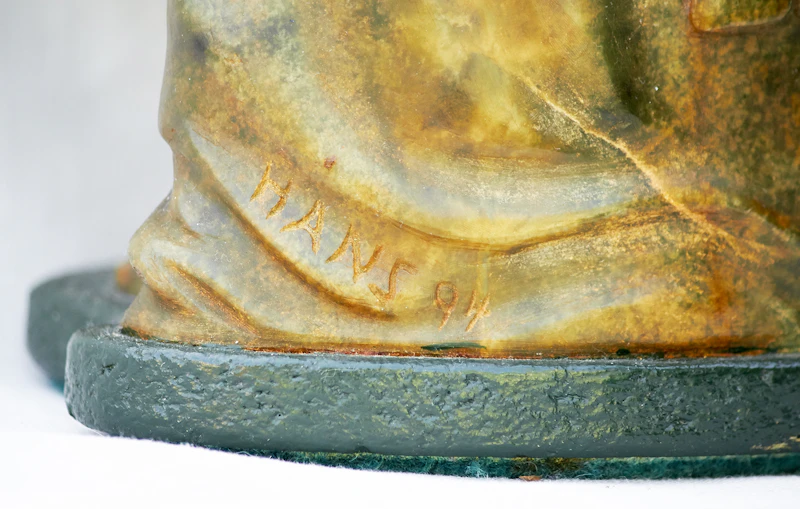 Tom Hans, Untitled, soapstone sculpture, 1994 - view 5