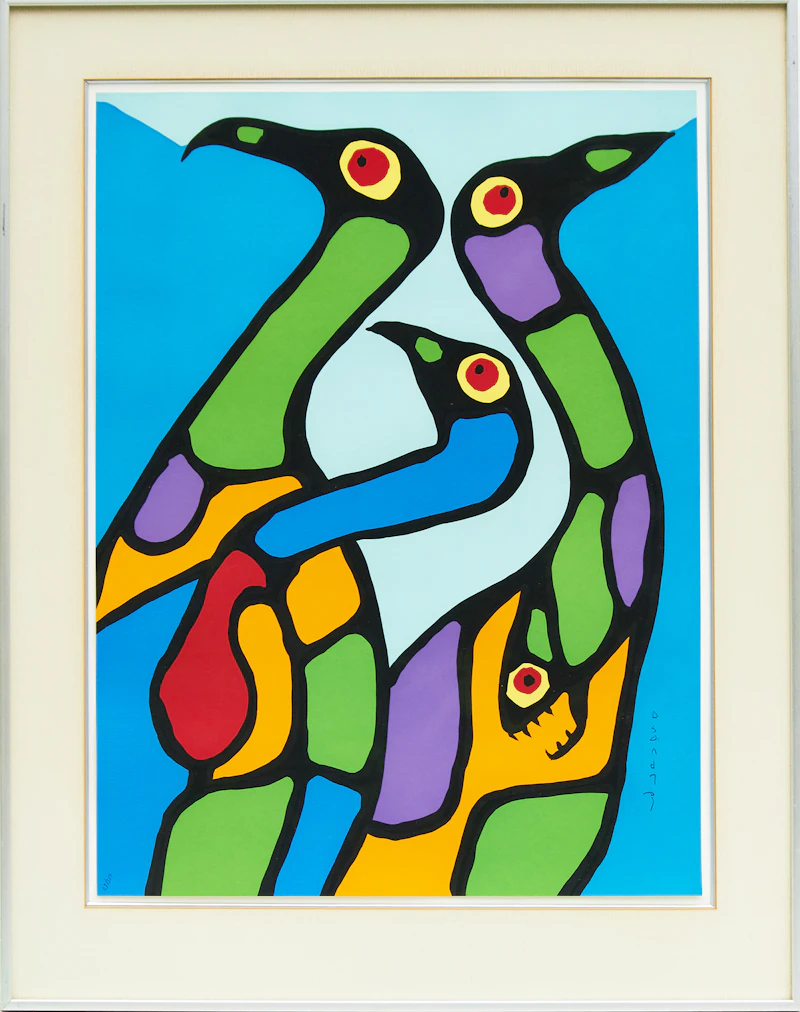 Norval Morrisseau, A Collection of Five Prints