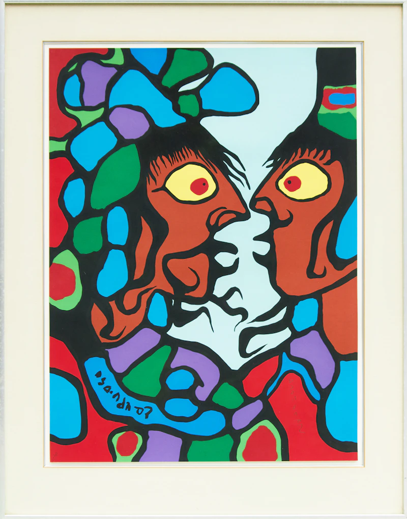 Norval Morrisseau, A Collection of Five Prints, colour serigraphs - view 2