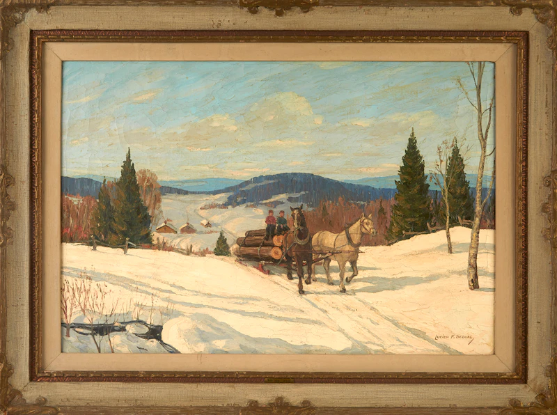 Lucien De Dual, Logging Scene