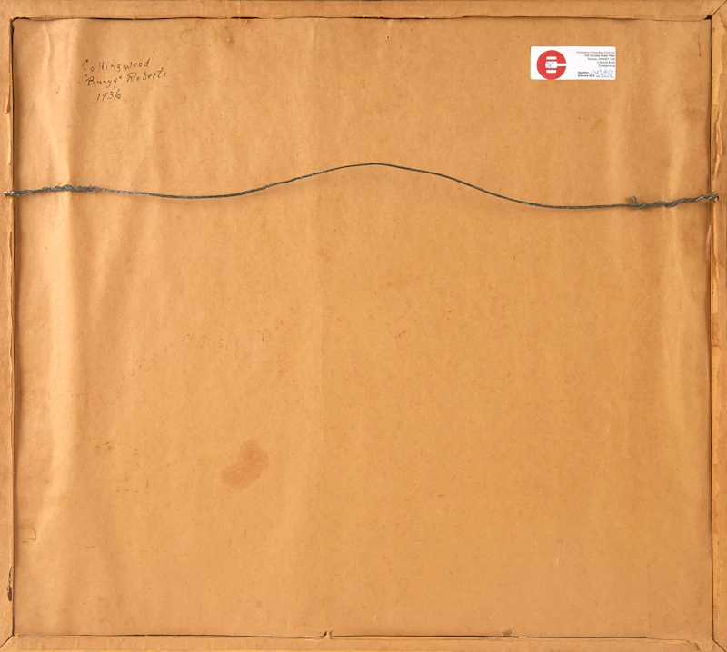 Hugh Douglas “Bungje” Robertson, Collingwood, watercolour, 1936 - view 3
