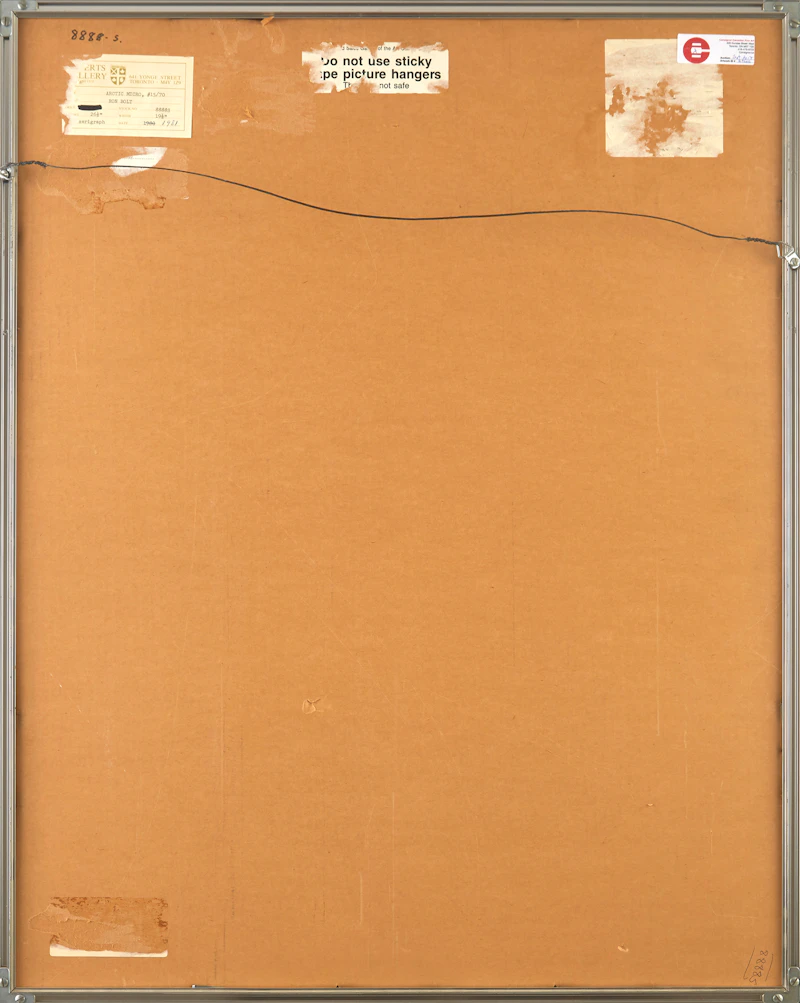 Ronald William Bolt, Arctic Micro (Arctic Suite #2), colour serigraph, 1981 - view 3