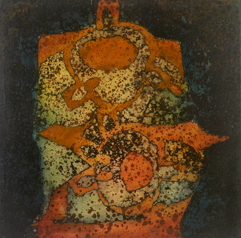 Gérard Tremblay, Les Poils D’Eau, oil on canvas, 1970 - view 2