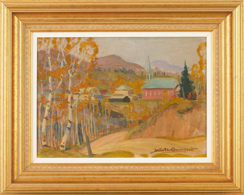 Laurentian Village by Thomas Harold Beament