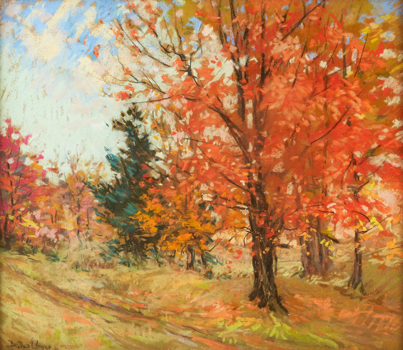 Path to the Maple Wood by Berthe Des Clayes