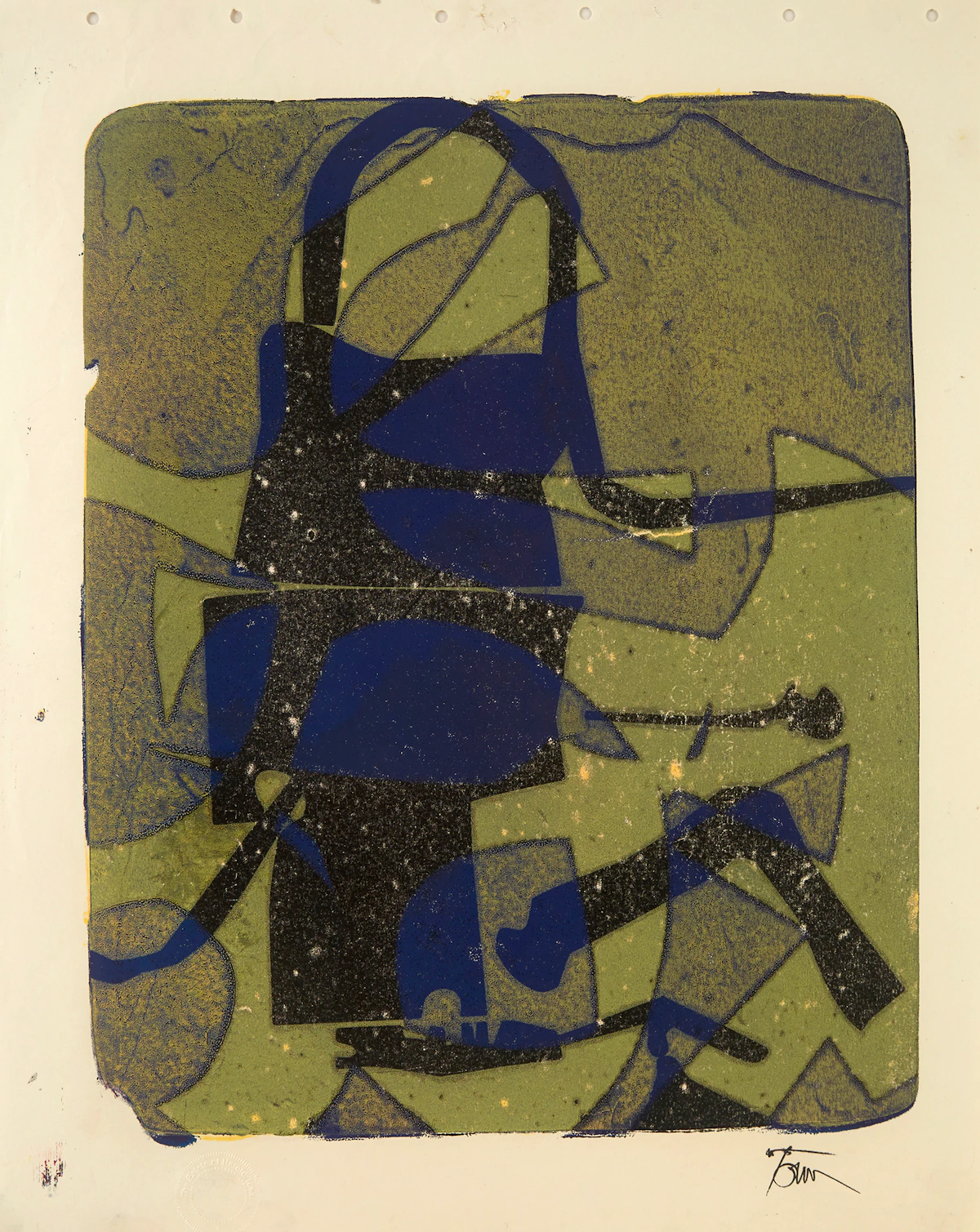Harold Barling Town, Untitled, single autographic print